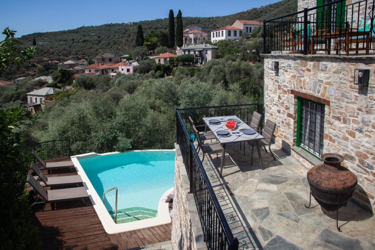 Villa Thalia By Pelion Esties Ano Gatzea Eksteriør billede